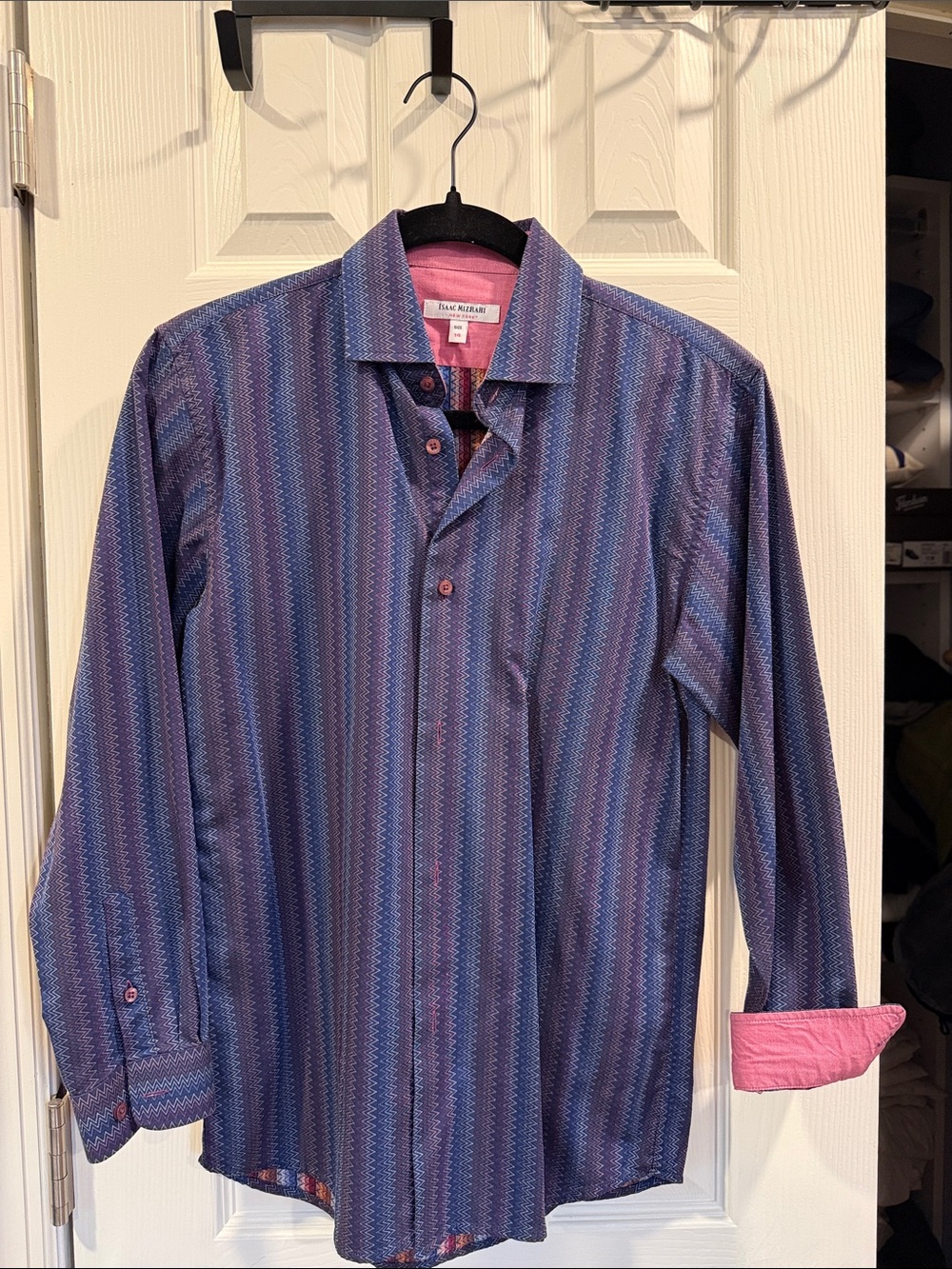 Isaac Mizrahi boys dress shirt, size 14